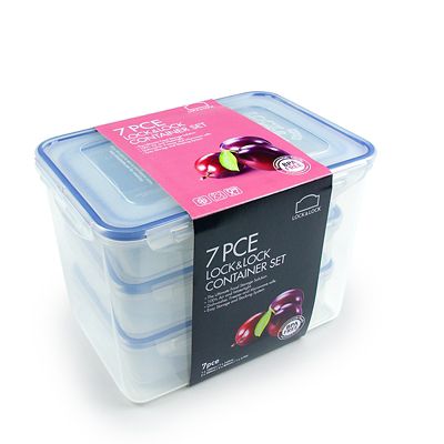 Lock & Lock 7-Piece Food Storage Container Set - (Image 2)