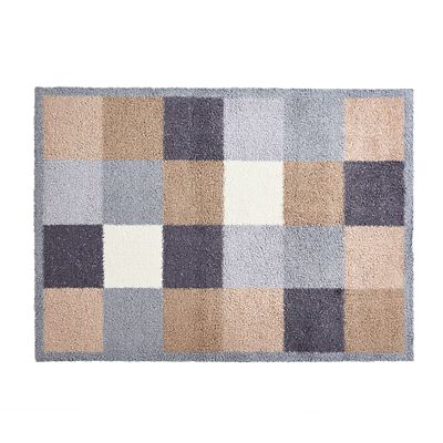 Natural Squares Indoor Turtle Mat 85 x 59cm image(1)
