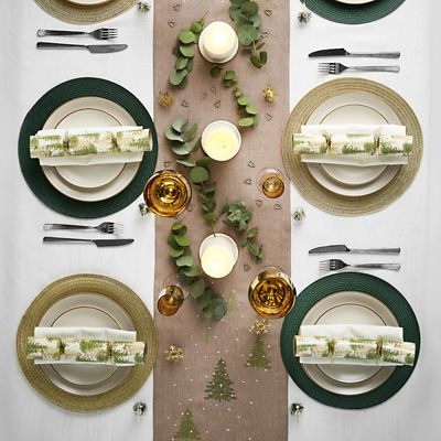 Snowstorm Table Runner 35 x 190cm image(2)