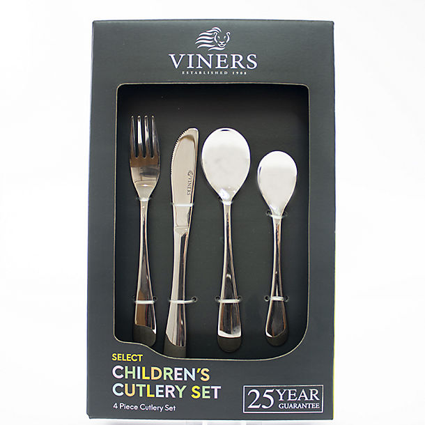 4pc Viners Stainless Steel Children’s Cutlery Set  image(1)