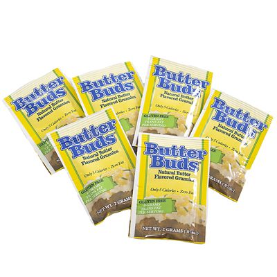 Butter Buds Sachets Of Dried Low Fat Butter 40 x 2g. Lakeland