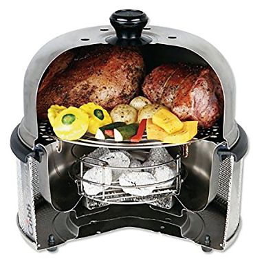 Cobb Premier Charcoal Barbecue Grill and Briquettes Bundle alt image 7