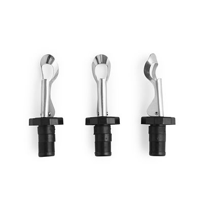 KitchenCraft Barcraft Lever-Arm Bottle Stoppers KCBCLEVER3 – Pack of 3 image(1)
