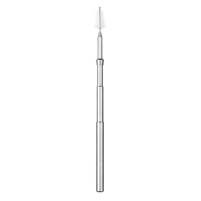 Kikkerland Telescopic Stainless Steel Travel Straw with Carry Case and Cleaning Brush image(3)