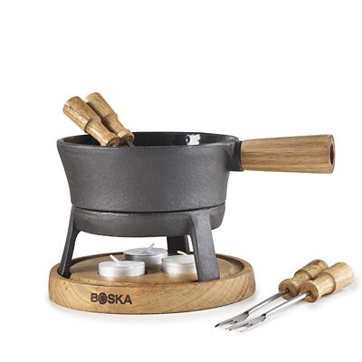 Boska Cast Iron Fondue Set Pro S – With 4 Fondue Forks image(1)