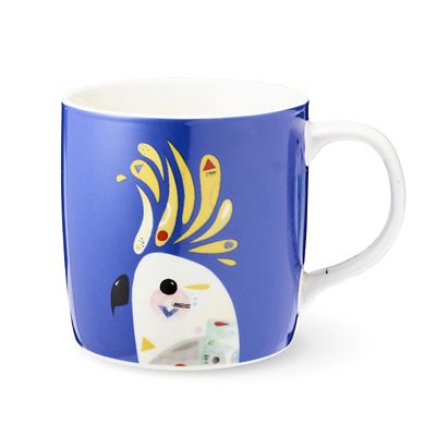 Pete Cromer Porcelain Mug – Cockatoo 375ml
