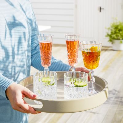 Crystal-Look Acrylic Flutes – Set of 6 image(2)