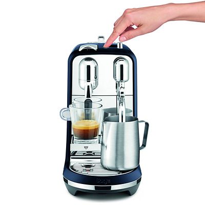 Nespresso Sage The Creatista Plus Coffee Machine Damson Blue SNE800DBL image(6)