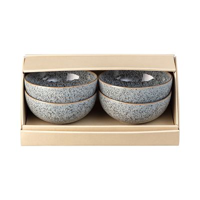 4 Denby Pottery Studio Grey  Rice Bowls  image(3)
