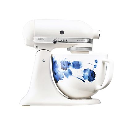 KitchenAid 4.7L Ink Watercolour Ceramic Bowl 5KSM2CB5PIW - (Image 4)