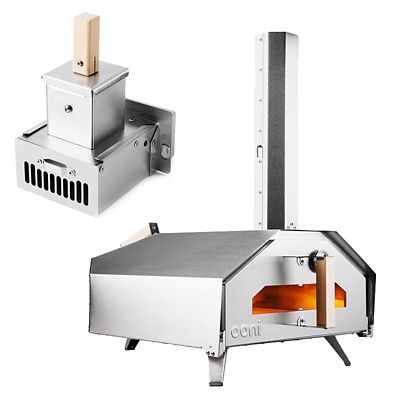 Ooni Pro Outdoor Pizza Oven with Wood Pellet Burner Attachment - (Image 1)