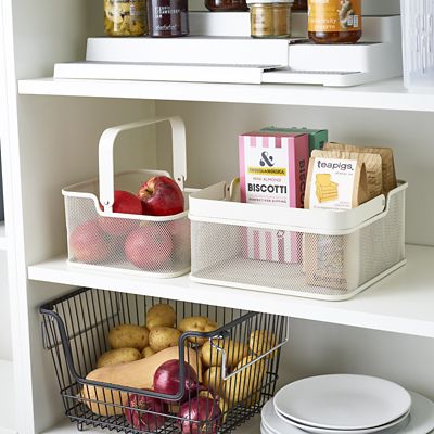 kitchen storage baskets