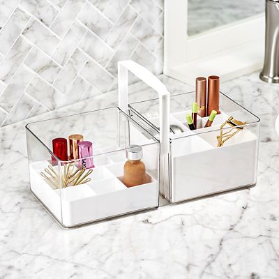 madesmart Tote With Removable Bins Make-Up Caddy image(2)