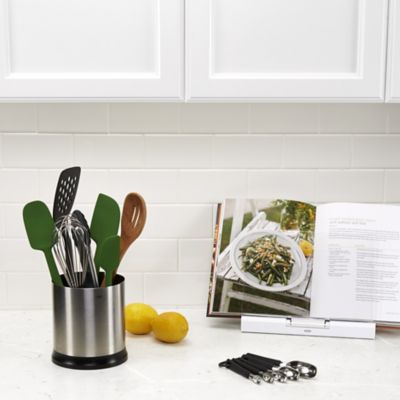 OXO Good Grips Stainless Steel Rotating Utensil Holder image(2)