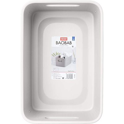 Tatay Baobab 5L Home Storage Basket - White image(4)