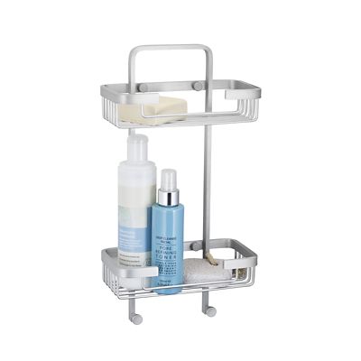 Tatay Ice Collection Aluminium Double Basket Shower Caddy image(1)