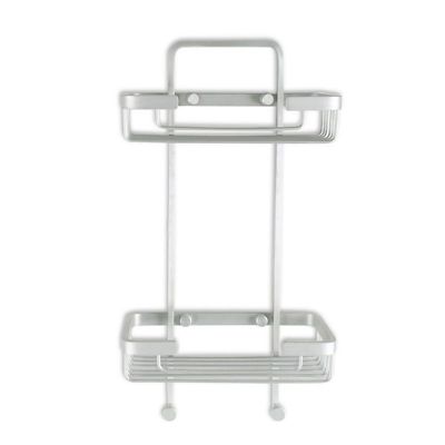 Tatay Ice Collection Aluminium Double Basket Shower Caddy - (Image 3)
