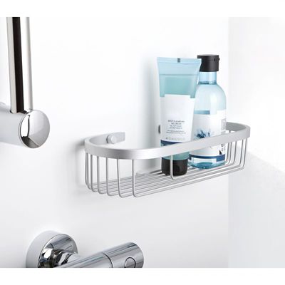 Tatay Ice Collection Aluminium Oval Shower Caddy - (Image 2)