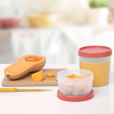 Tatay Screw Top Food Containers Coral - Set of 3 image(2)