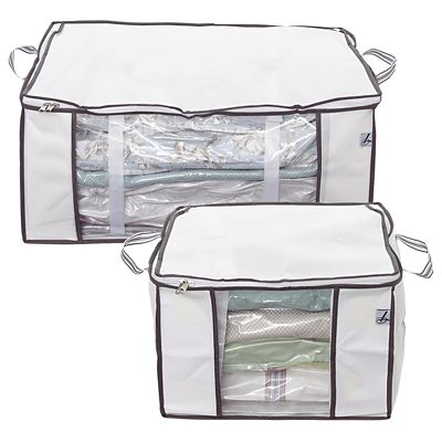 Clearview Protective Clothes & Duvet Zip Storage Bag - 52L