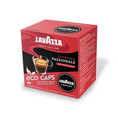 Lavazza A Modo Mio Passionale Coffee Capsules (10 Packs of 36)