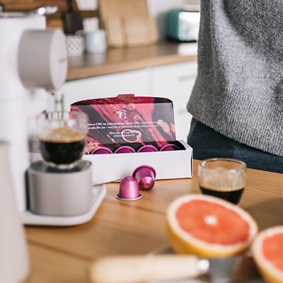 10 CRU Kafe Organic Dark Roast Recyclable Coffee Capsules  - (Image 2)