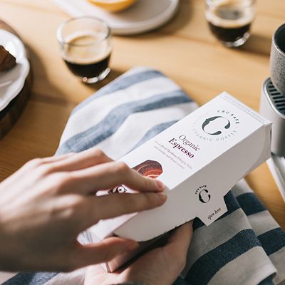 10 CRU Kafe Organic Espresso Recyclable Coffee Capsules  image(5)