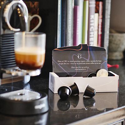 10 CRU Kafe Organic Intense Roast Recyclable Coffee Capsules  image(2)