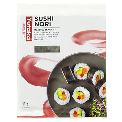 Yutaka Sushi Nori Roasted Seaweed - 5 Sheets image(1)