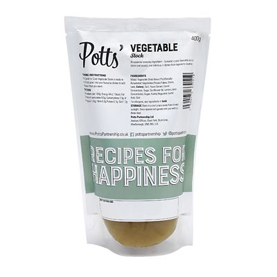 Potts' Liquid Vegetable Stock 400g image(2)