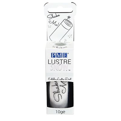 PME Lustre Snow Edible Lustre Dust Pearl 10g image(1)