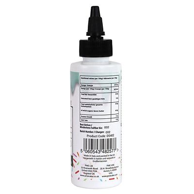 PME Ready-to-Use Cake Drip and Drizzle – White Chocolate Flavour Blue image(4)