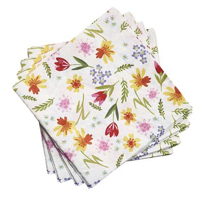 20 Talking Tables Spring Floral Napkins image(2)