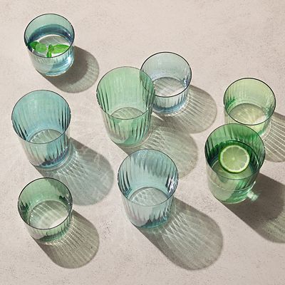 4 LSA Gio Tumbler Glasses Set - Jade  image(2)