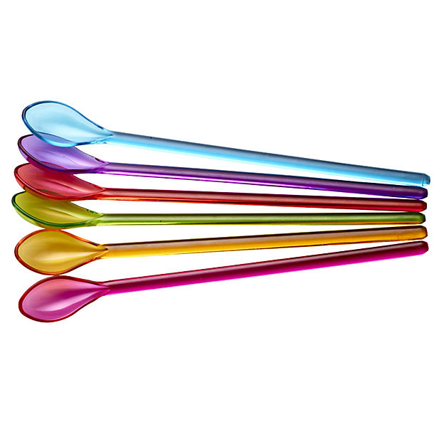 Zak! Designs Rainbow Sundae Spoons – Pack of 6 image(1)