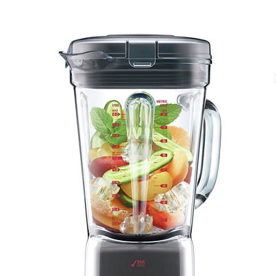 Sage The Q Blender Grey with 2 Litre Jug SBL820SHY image(7)