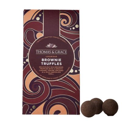 Thomas & Grace Chocolate Brownie Truffles 120g - (Image 1)