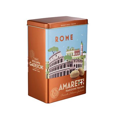 Gadeschi Rome Amaretti Italian Biscuits and Tin 200g alt image 3