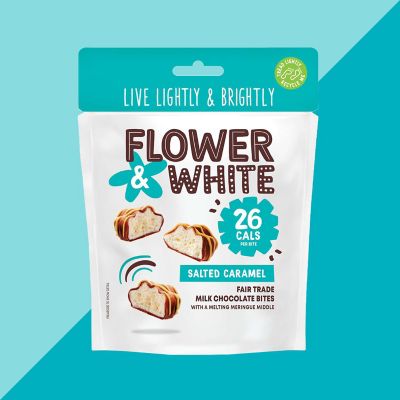 Flower and White Salted Caramel Meringue Bites 100g image(3)