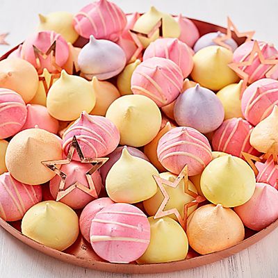 Flower and White Rainbow Fruit Meringue Drops 100g image(2)