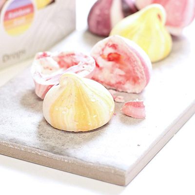 Flower and White Rainbow Fruit Meringue Drops 100g image(5)