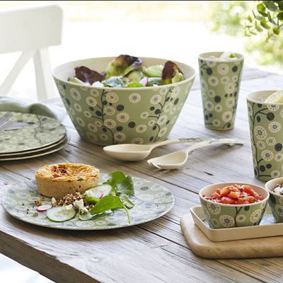 Lakeland Cherry Flower Bamboo Large Salad Bowl 25.5cm Dia. image(3)