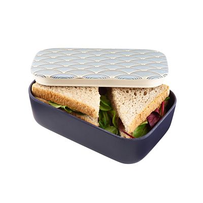 Lakeland Blue Wave Bamboo Lunch Box image(2)