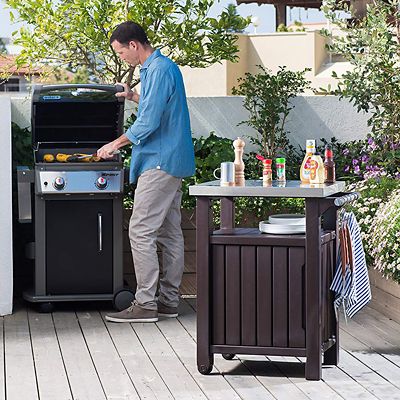 Keter Unity Outdoor Kitchen Portable Barbecue Station - (Image 2)