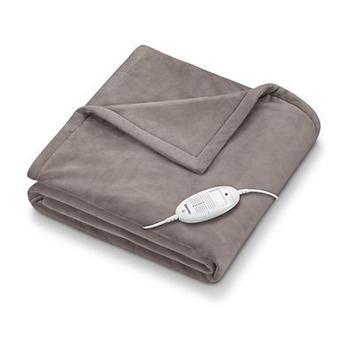 Beurer Cosy Heated Throw Taupe