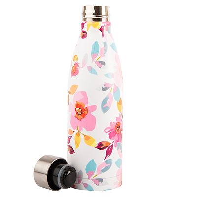 Summerhouse Gardenia Insulated Stainless Steel Water Bottle 500ml - (Image 1)