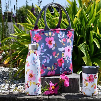 Summerhouse Gardenia Insulated Stainless Steel Water Bottle 500ml - (Image 2)