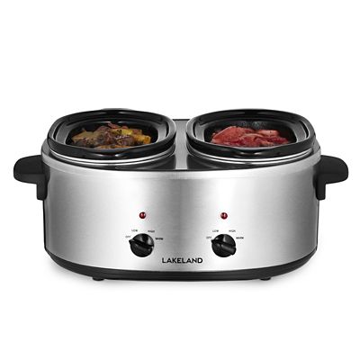 2 Pot Slow Cooker with Recipe Book & Sauce Mix image(3)