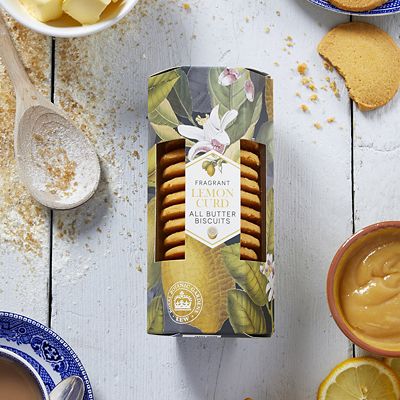 Kew Gardens Fragrant Lemon Curd All Butter Biscuits 200g - (Image 2)