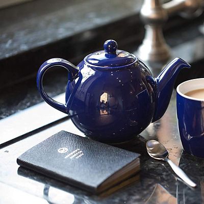 London Pottery Globe Teapot – 6 Cup Cobalt Blue - (Image 2)